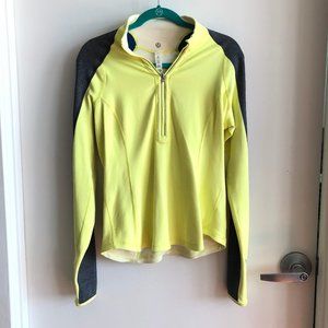Lululemon Yellow Running Top